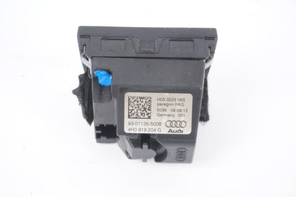 12-17 AUDI A8L A8 DASH CLUSTER SWITCH CLOCK BLACK 4H0919204G  OEM