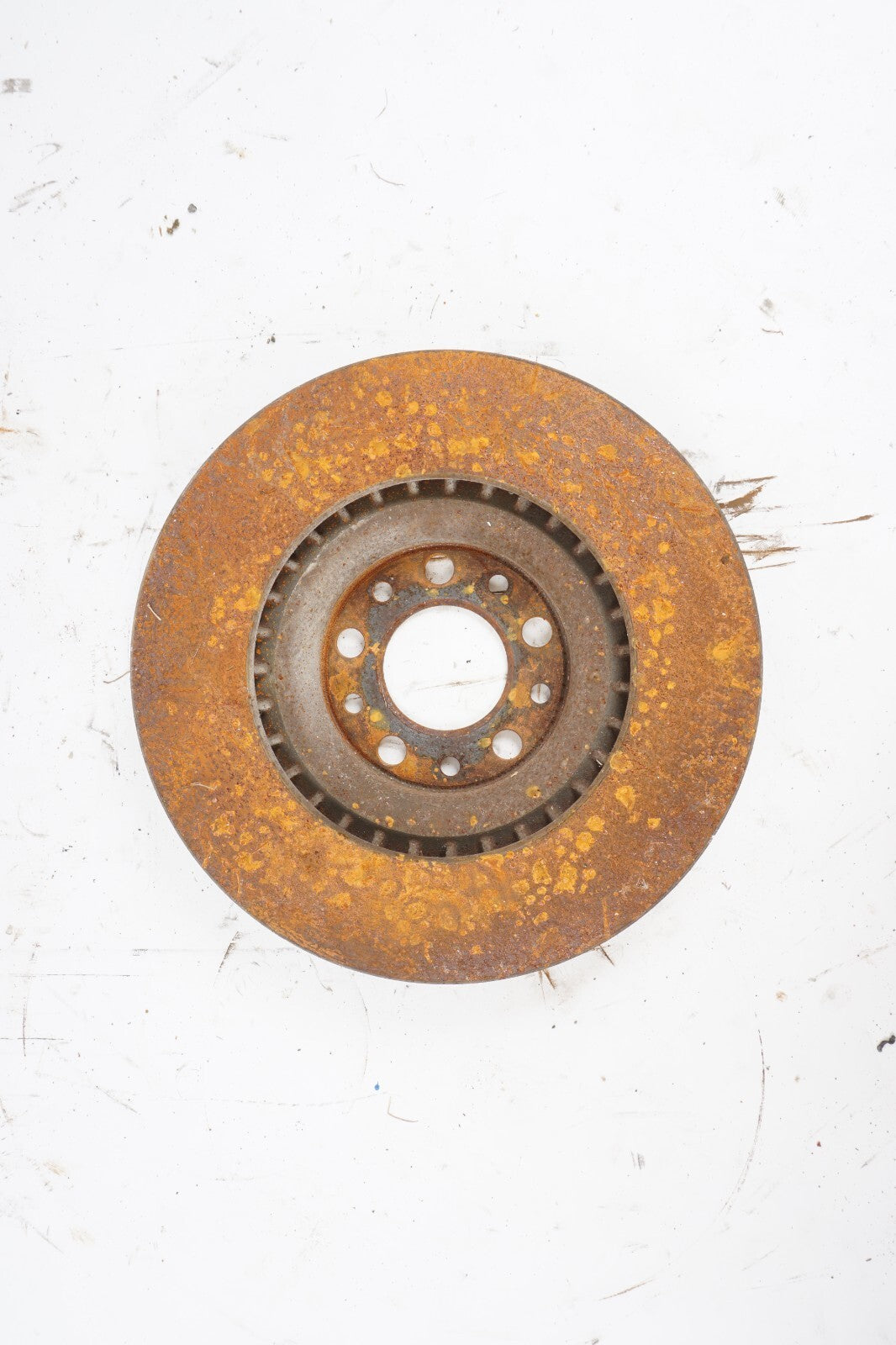 17-21 ALFA ROMEO GIULIA 2.0L FRONT BRAKE ROTOR DISC LEFT OEM