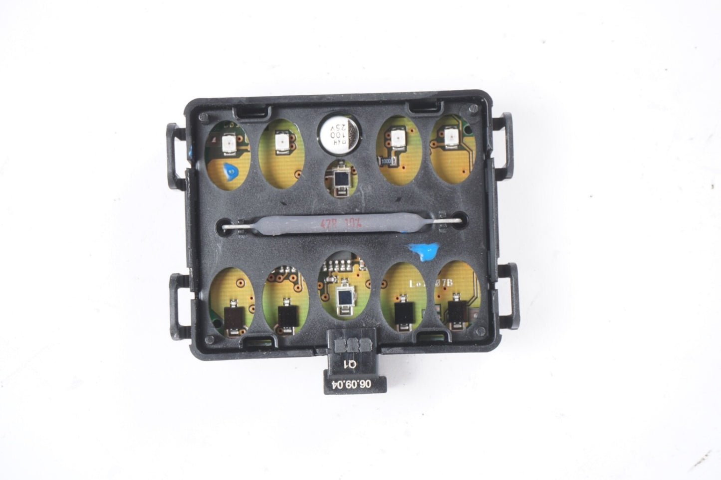 03-12 MERCEDES-BENZ R230 SL500 REAR VIEW MIRROR RAIN/HEADLIGHT SENSOR MODULE OEM