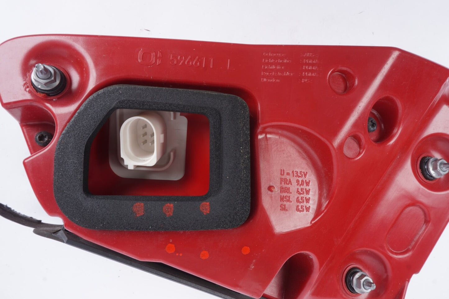 2011 - 2014 AUDI A8 L Rear Left Driver Side Inner Taillight Tail Lamp 4H0945093A
