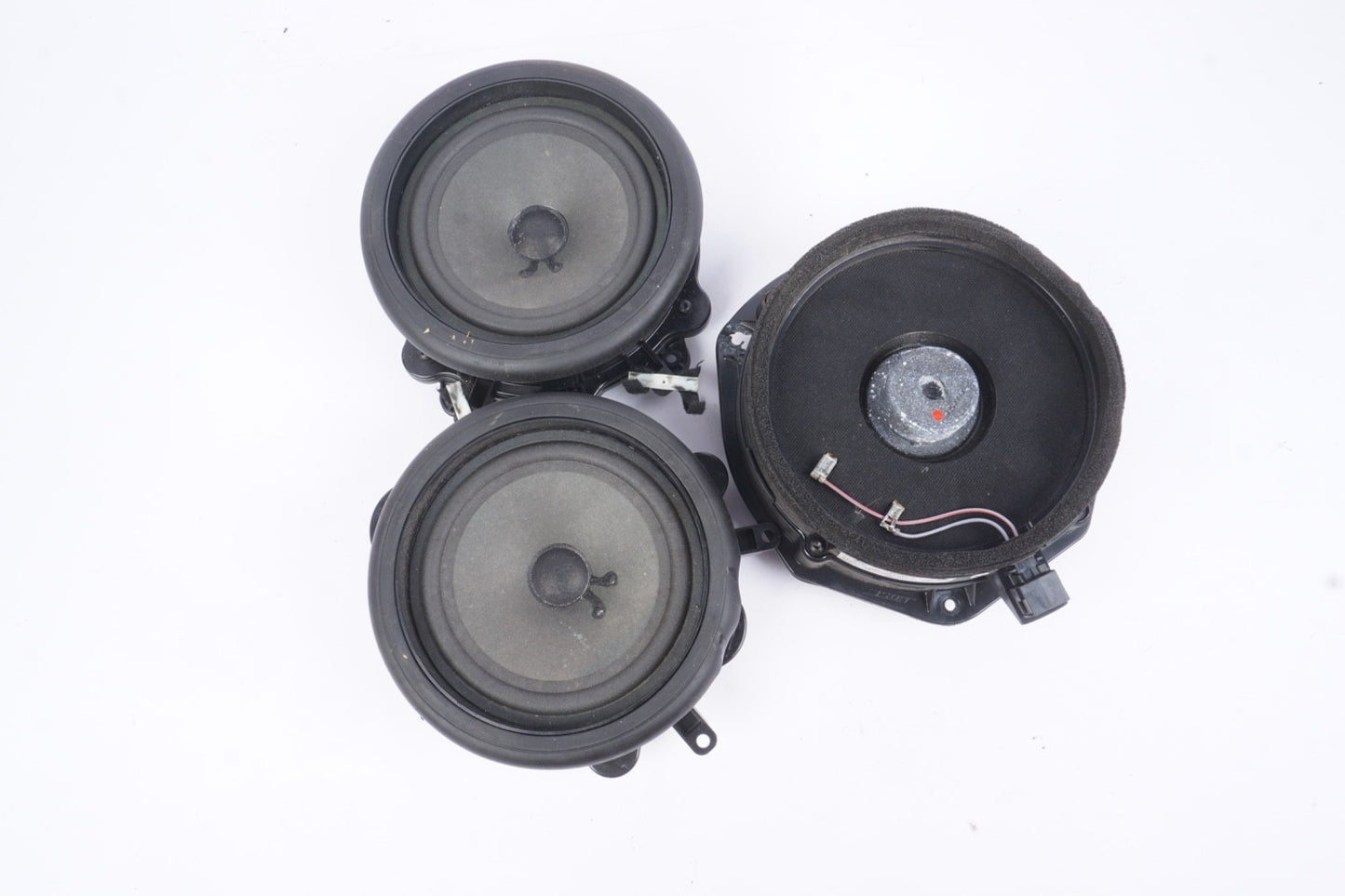 2004 - 2010 AUDI A8 L FRONT & TWO REAR DOOR SPEAKERS SET OF 3