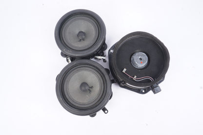 2004 - 2010 AUDI A8 L FRONT & TWO REAR DOOR SPEAKERS SET OF 3