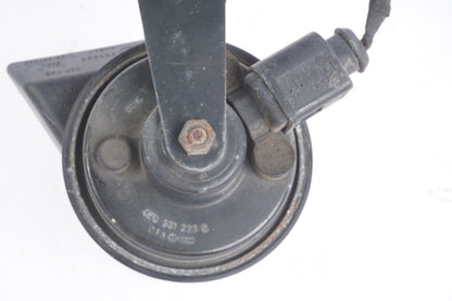 2004–2008 Audi  A8 High & Low Tone Horn Set OEM 8E0951221A 8E0951223A