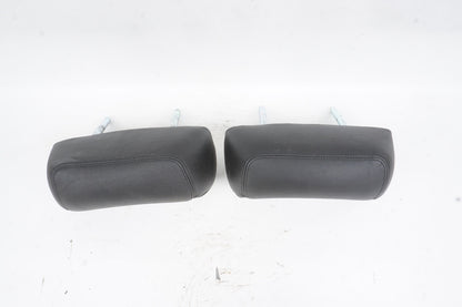 12-18 BMW F06 F12 F13 640I 650I REAR RIGHT & LEFT SIDE HEADREST SET BLACK OEM