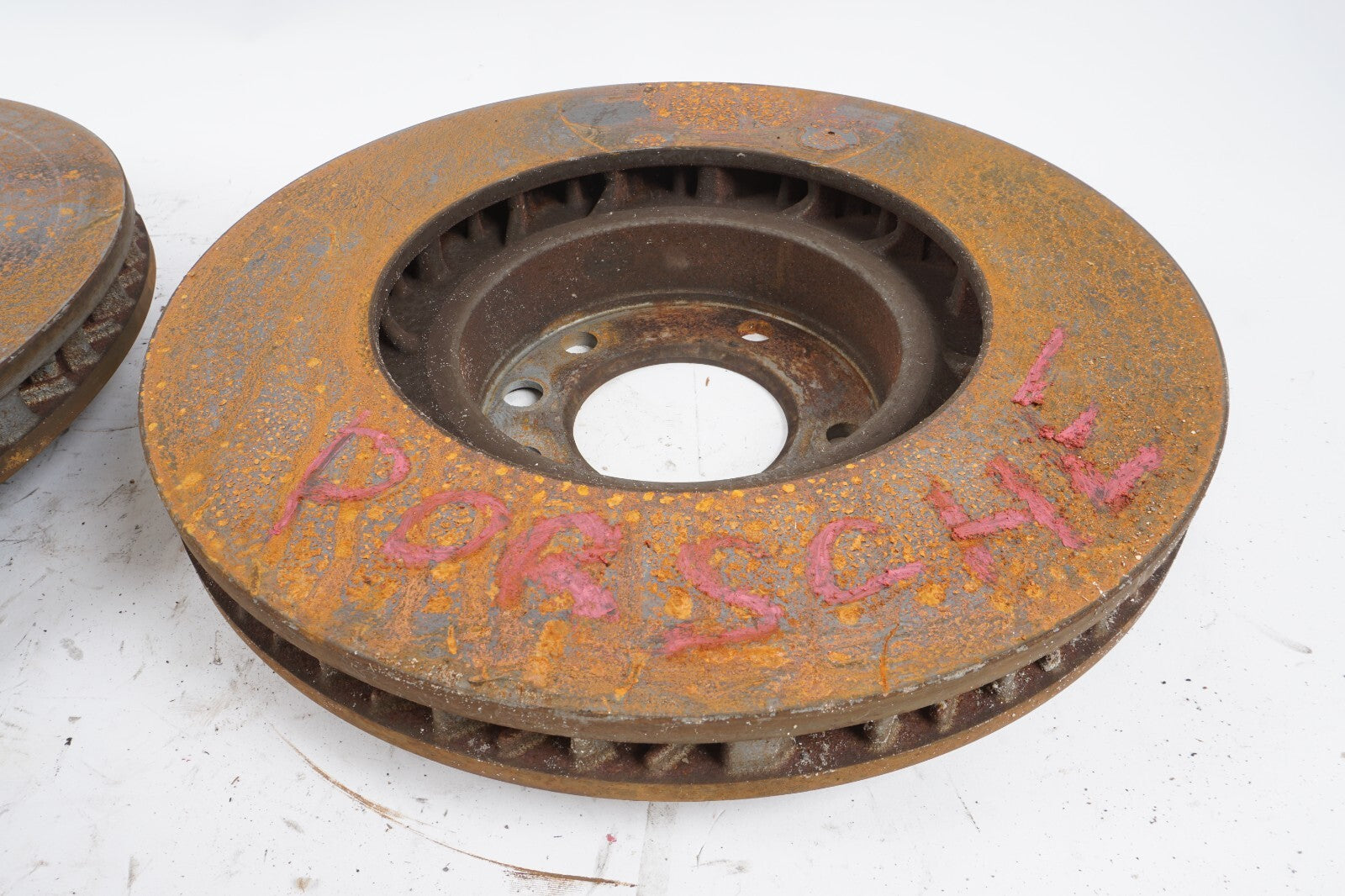 2011-2018 PORSCHE CAYENNE 3.6L FRONT BRAKE ROTOR DISC LEFT & RIGHT OEM