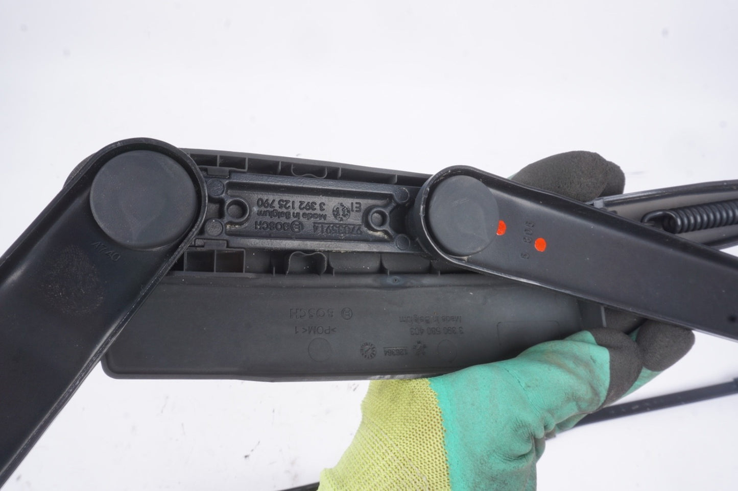 2011-2018 PORSCHE CAYENNE WINDSHIELD LEFT & RIGHT WIPER ARM W/ BLADE SET OEM