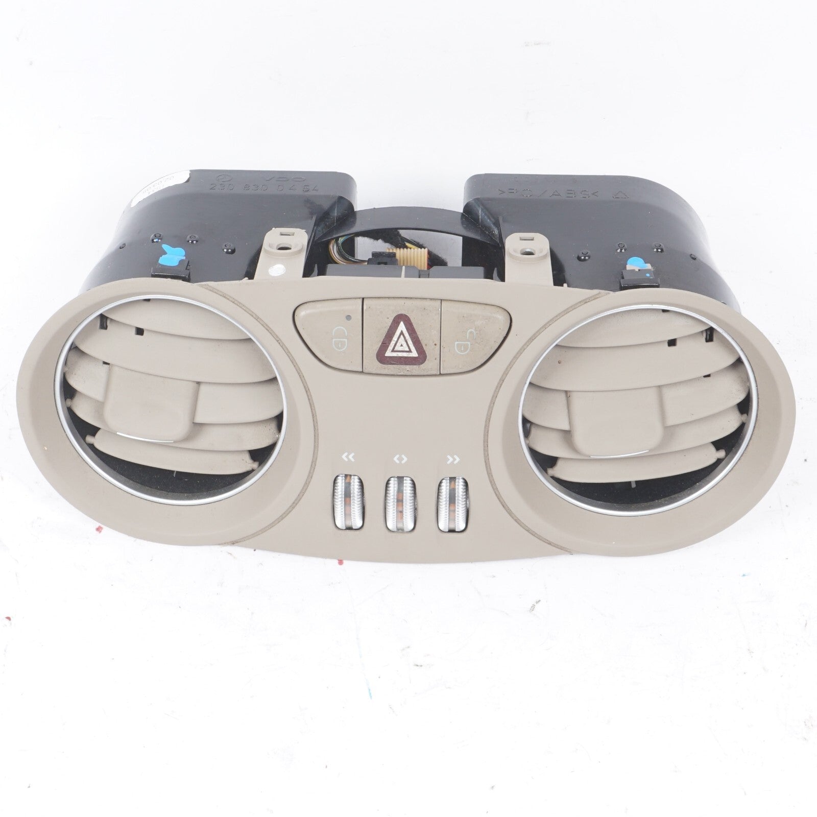 03-06 Mercedes R230 SL500 SL55 AMG Center Dashboard Hazard Dash Air Vent OEM