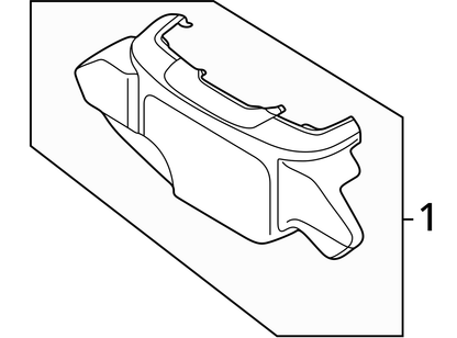 2011 - 2012 Audi A8 4.2L Engine Cover OEM