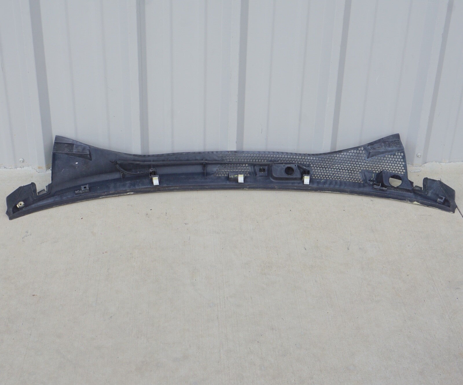 2012-2017 FIAT 500 Front Windshield Cowl Trim Cover Vent Panel Top Complete OEM 