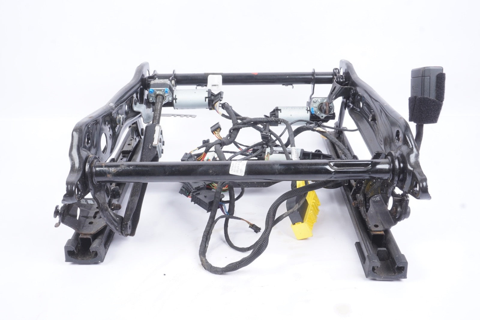2018 - 2019 BMW X2 F39 FRONT LEFT DRIVER SEAT LOWER TRACK FRAME W/ MOTORS OEM