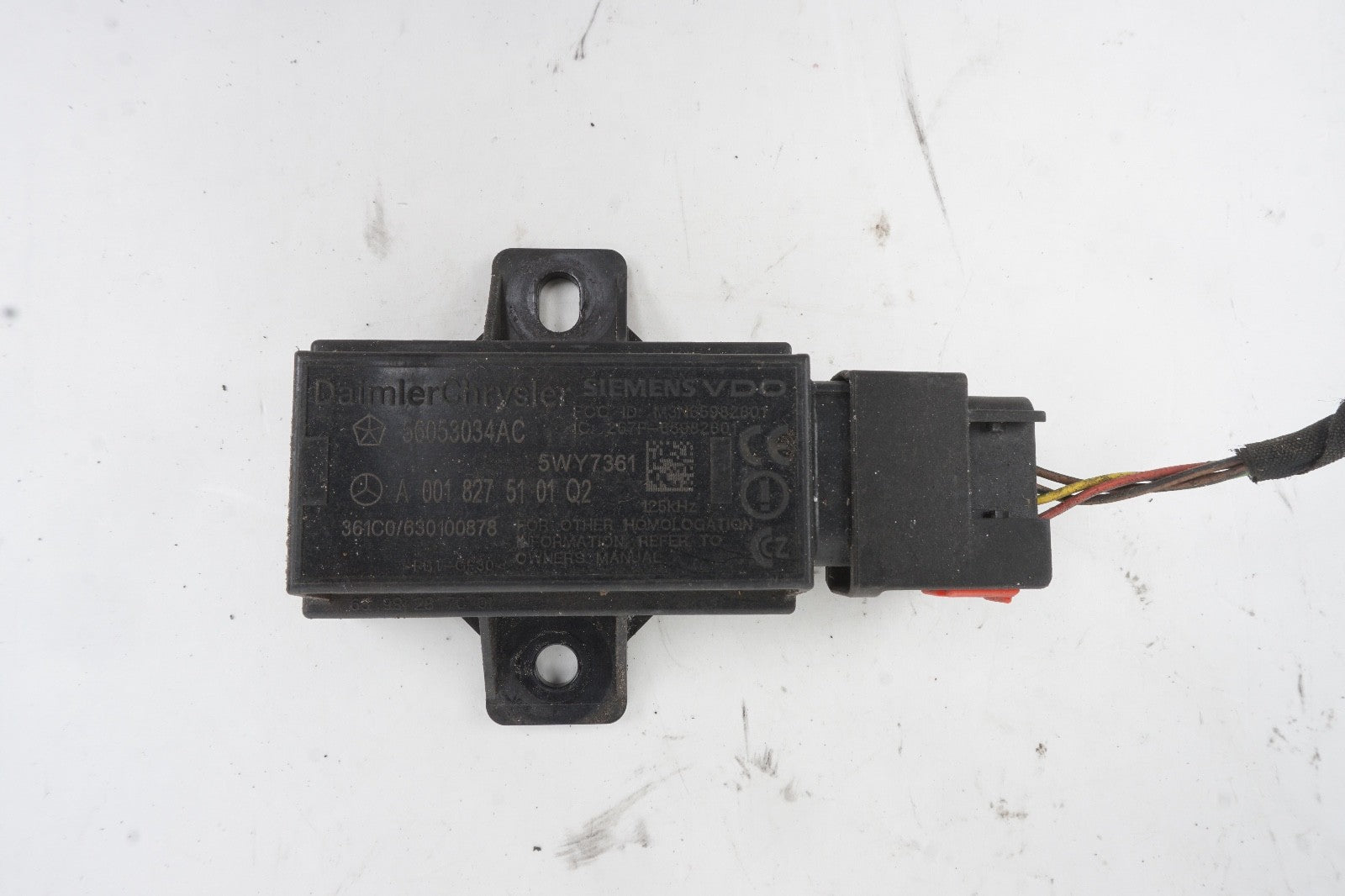 07-14 Mercedes W221 S550 CL63 AMG Tire Pressure Monitor Sensor 0018275101 OEM