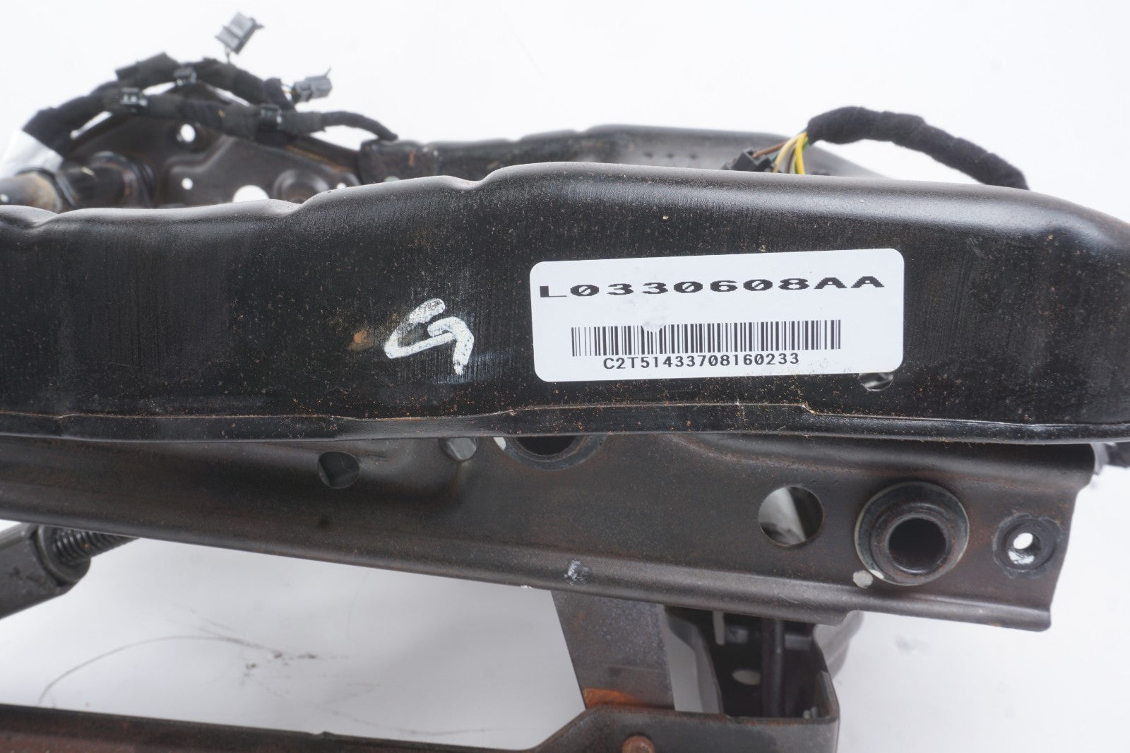 2014-2021 Maserati Ghibli Front Left Driver Seat Track Rail Frame OEM