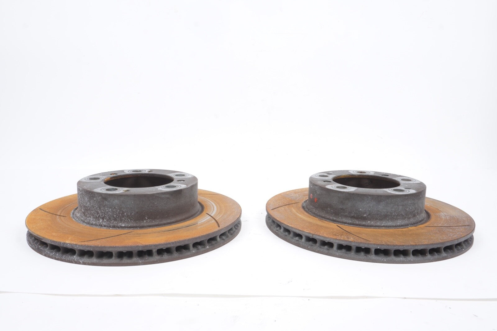 97-04 Porsche Boxster Front Left & Right Side Brake Disc Rotor Set Oem