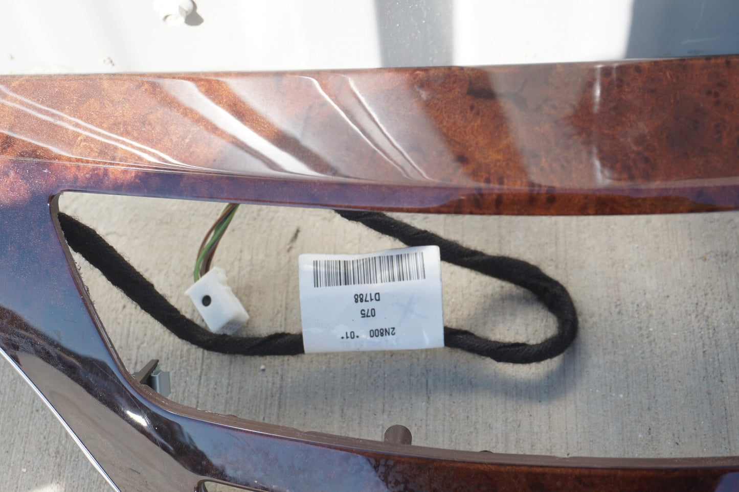 Mercedes W221 S550 S600 Center Dashboard Dash Trim Molding Wood OEM