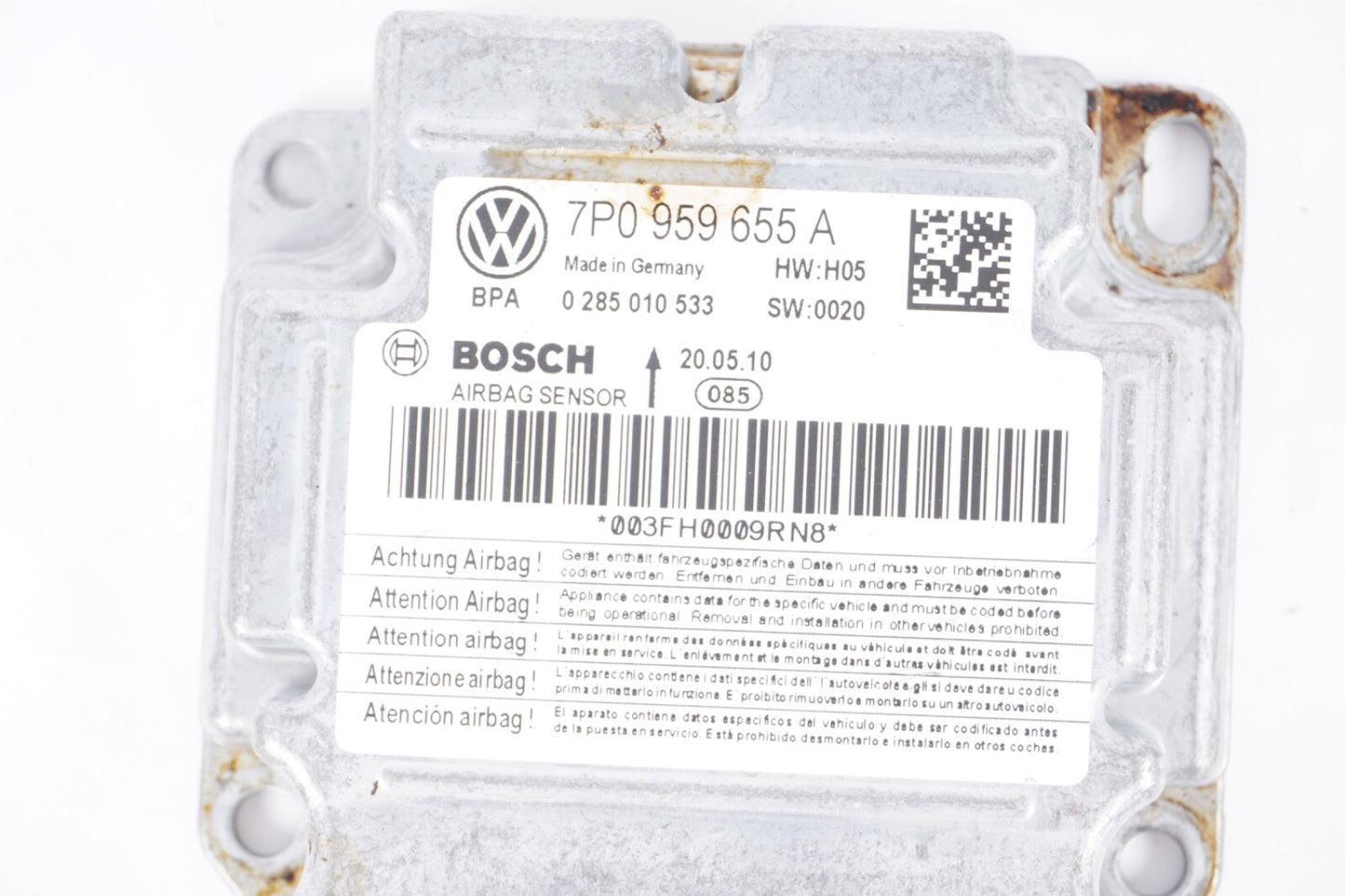 2011 - 2014 PORSCHE CAYENNE VW TOUAREG  CONTROL MODULE  7P0959655