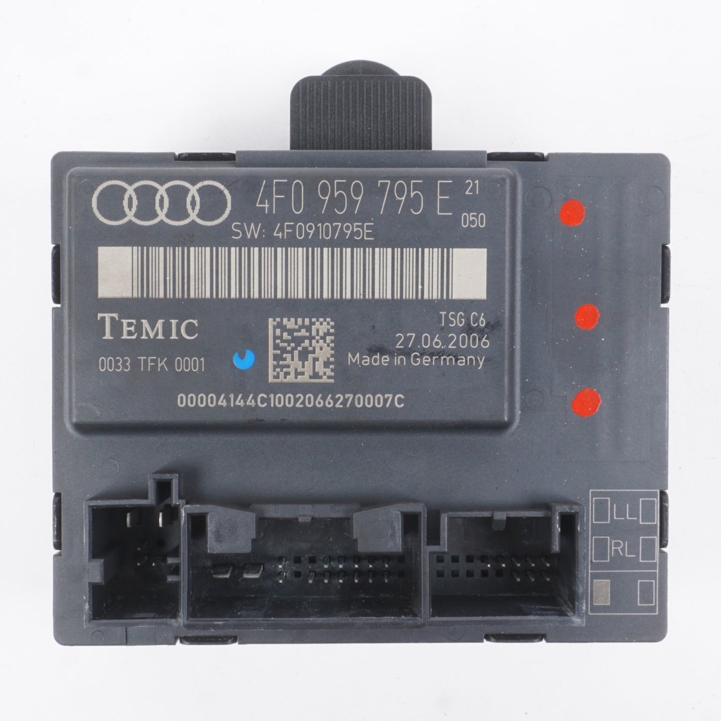 2005 - 2011 Audi A6 S6 Rear Left Door Control Module OEM