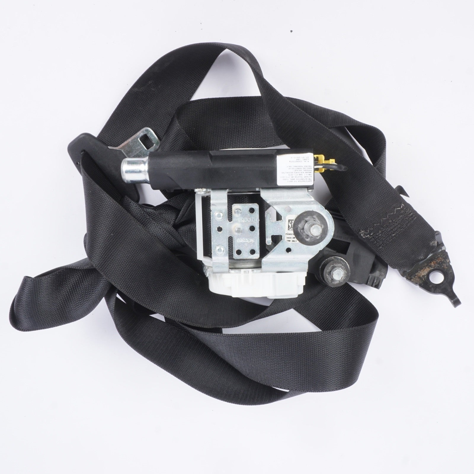 06-12 Mercedes W164 ML350 GL450 Rear Left Driver Side Seat Belt Seatbelt OEM