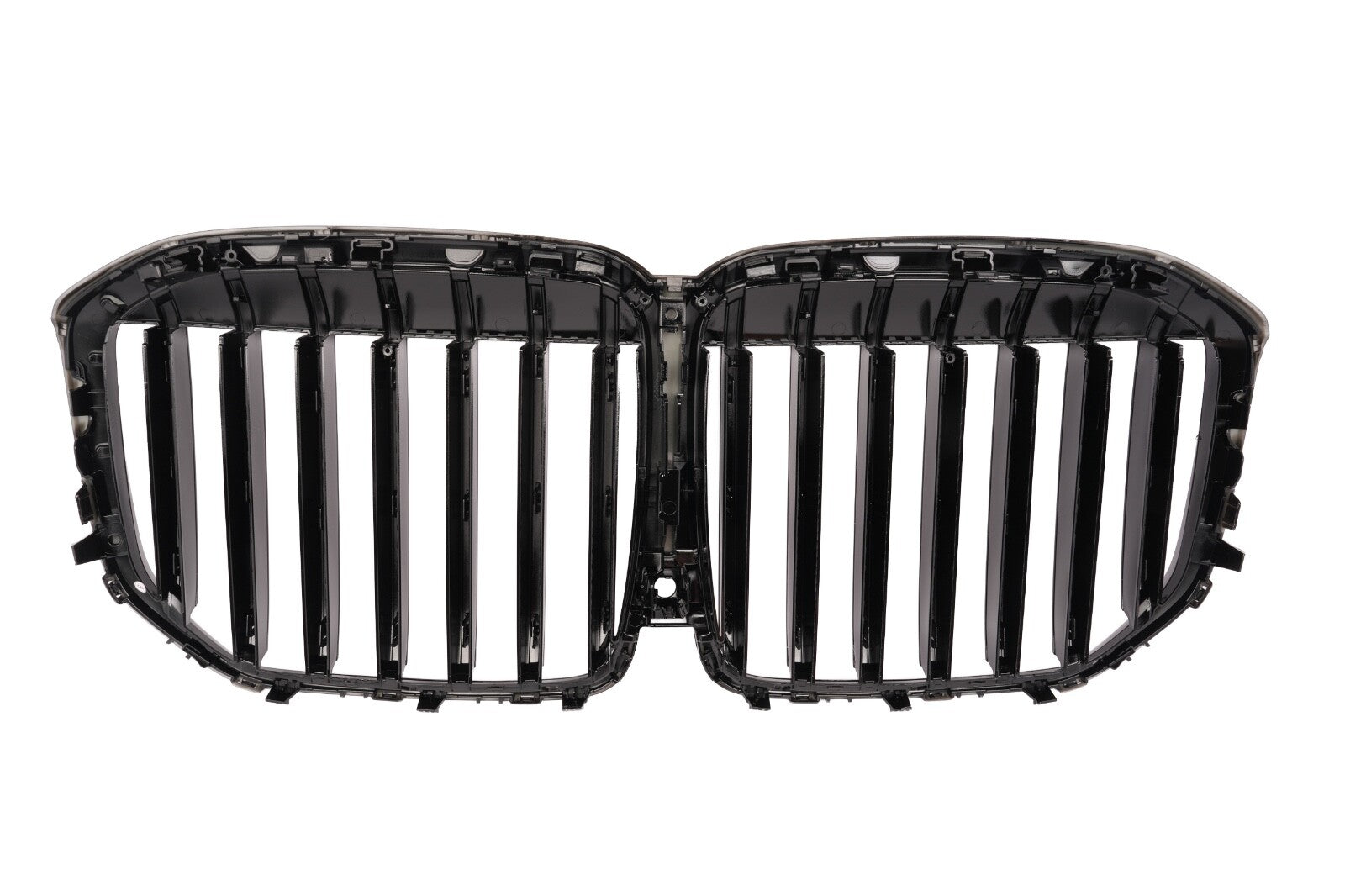 For 2025 BMW G07 X7 xDrive40i M60i Glossy Black Front Kidney Grille Grill