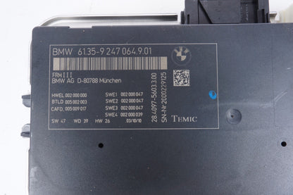 2009 - 2016 BMW F10 F02 Footwell Headlight / LCM Control Unit / Module