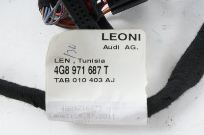 2012 - 2014 AUDI A7 REAR RIGHT PASSENGER SIDE DOOR WIRE HARNESS OEM