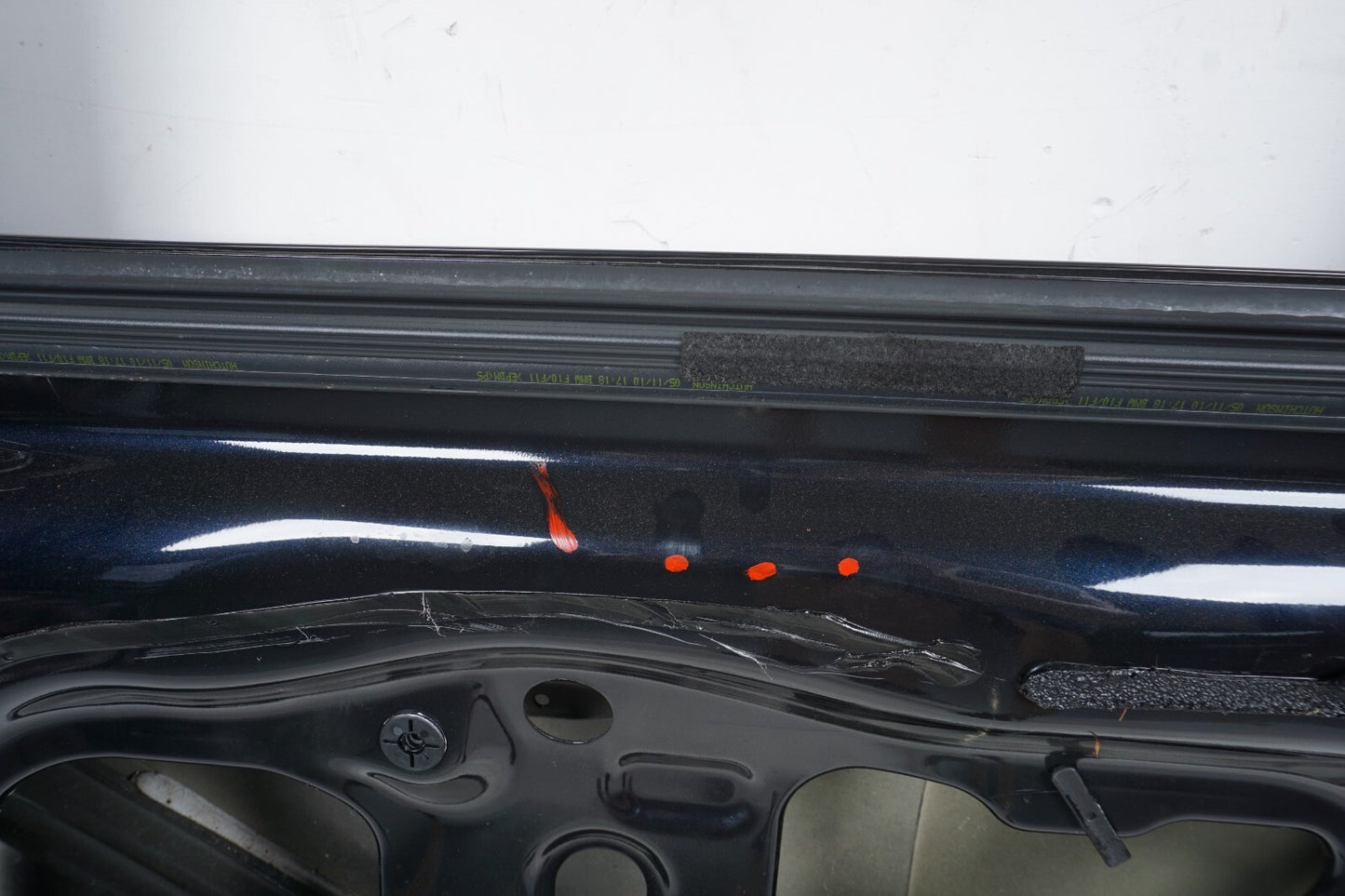 2011-2016 BMW 528i 535i 550i F10 Rear Right Passenger Side Door Shell OEM