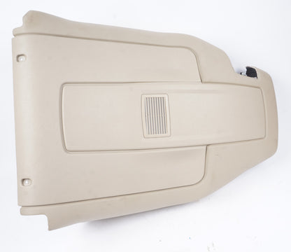 10-16 Mercedes E350 E550 Convertible Left Driver Seat Back Cover Trim OEM