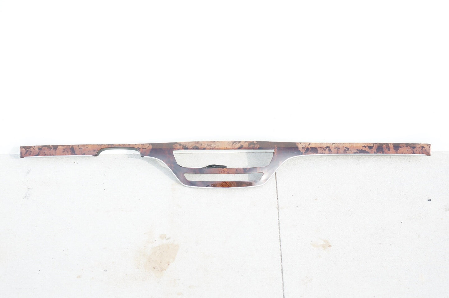 07-13 Mercedes W221 S63 S550 Dashboard Center Trim Molding 2216805471 Wood OEM