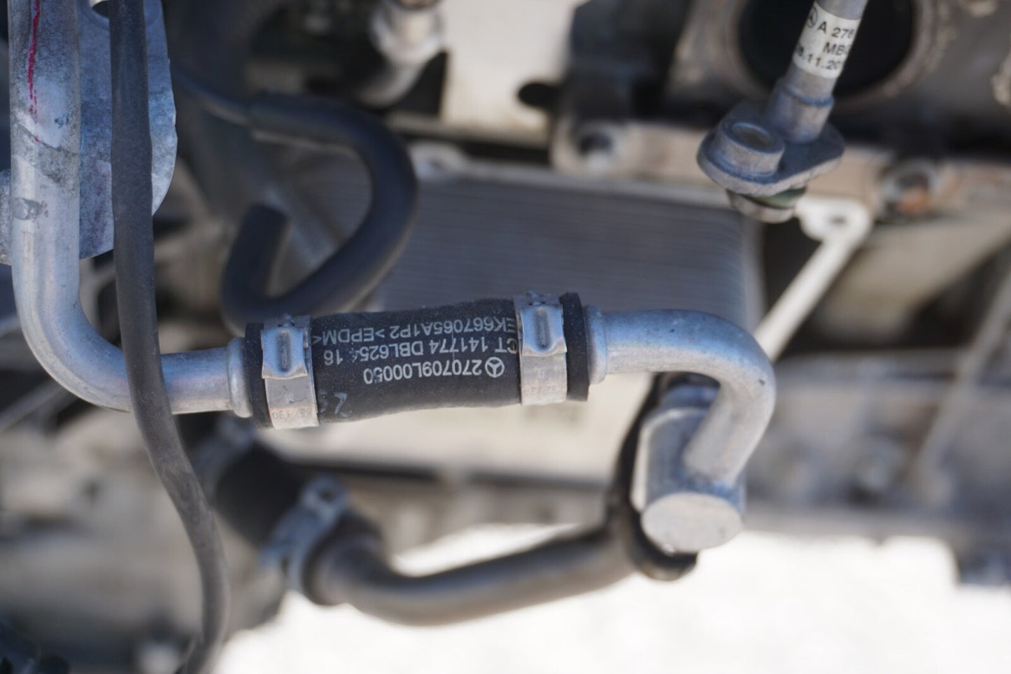 2015 2016 2017 Mercedes Benz S550e Hybrid 3.0L V8 Engine With 61k Miles OEM