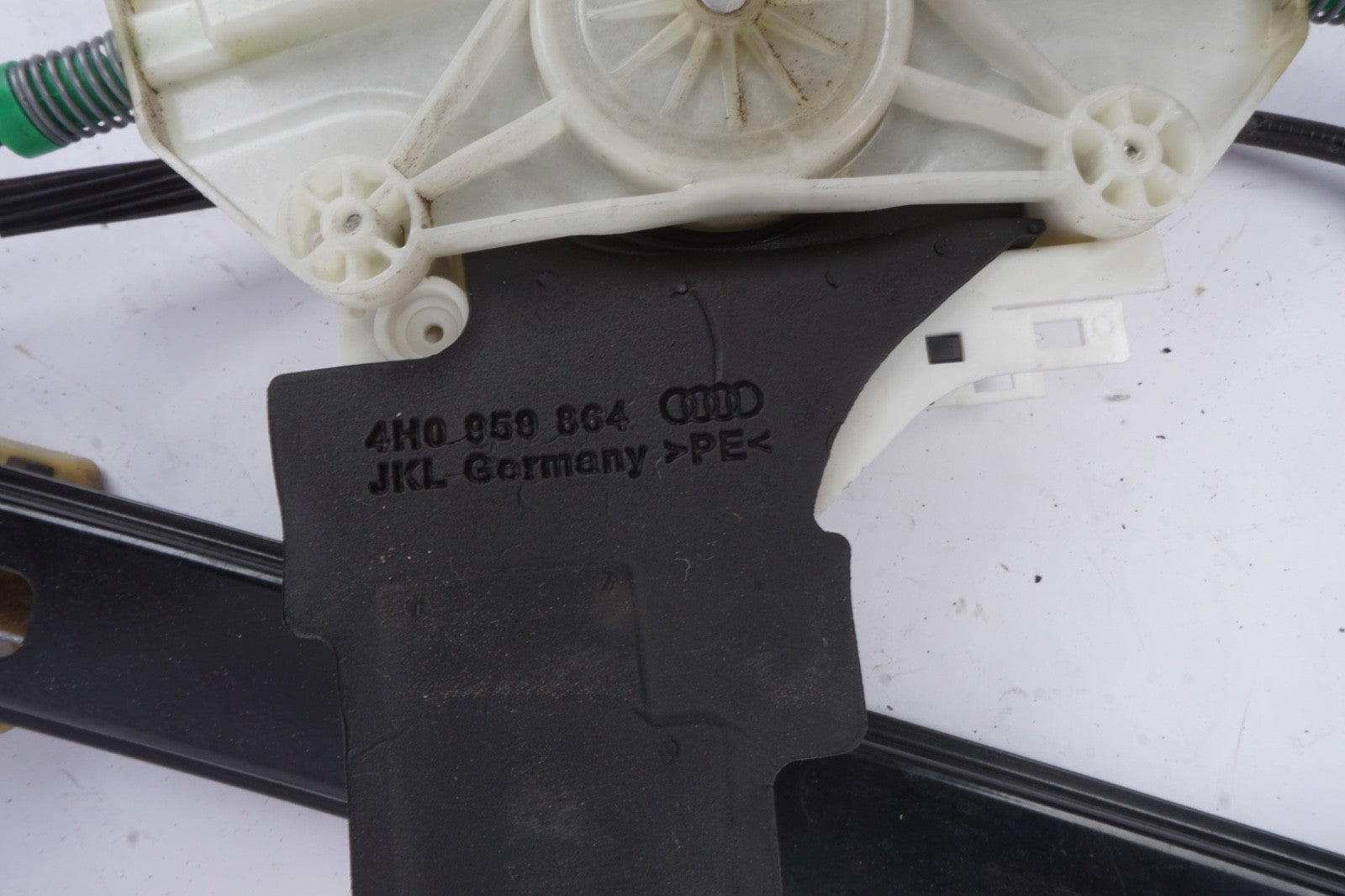 2011-2018 AUDI A8 L REAR LEFT DOOR WINDOW REGULATOR W/ MOTOR ASSY OEM
