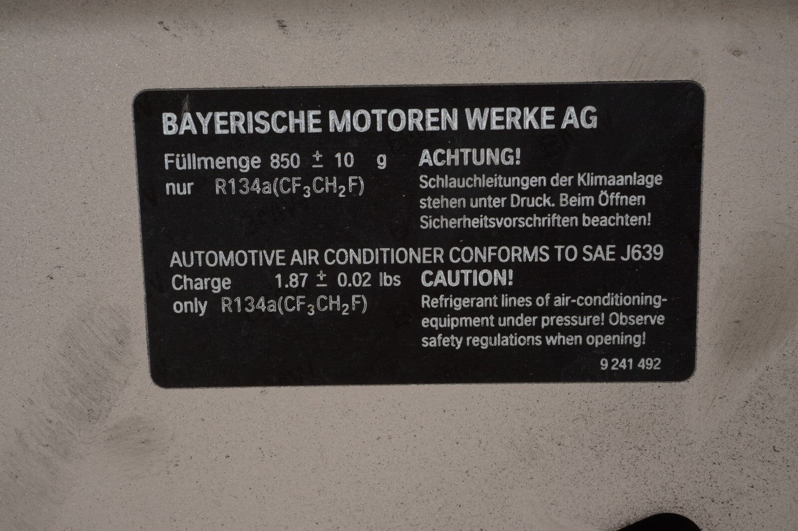 13-18 BMW 650i 640i Grand Coupe Hood Bonnet OEM