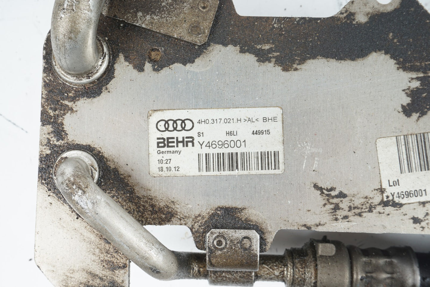 2012 - 2014 AUDI A7 3.0L AUTOMATIC TRANSMISSION OIL COOLER RADIATOR OEM