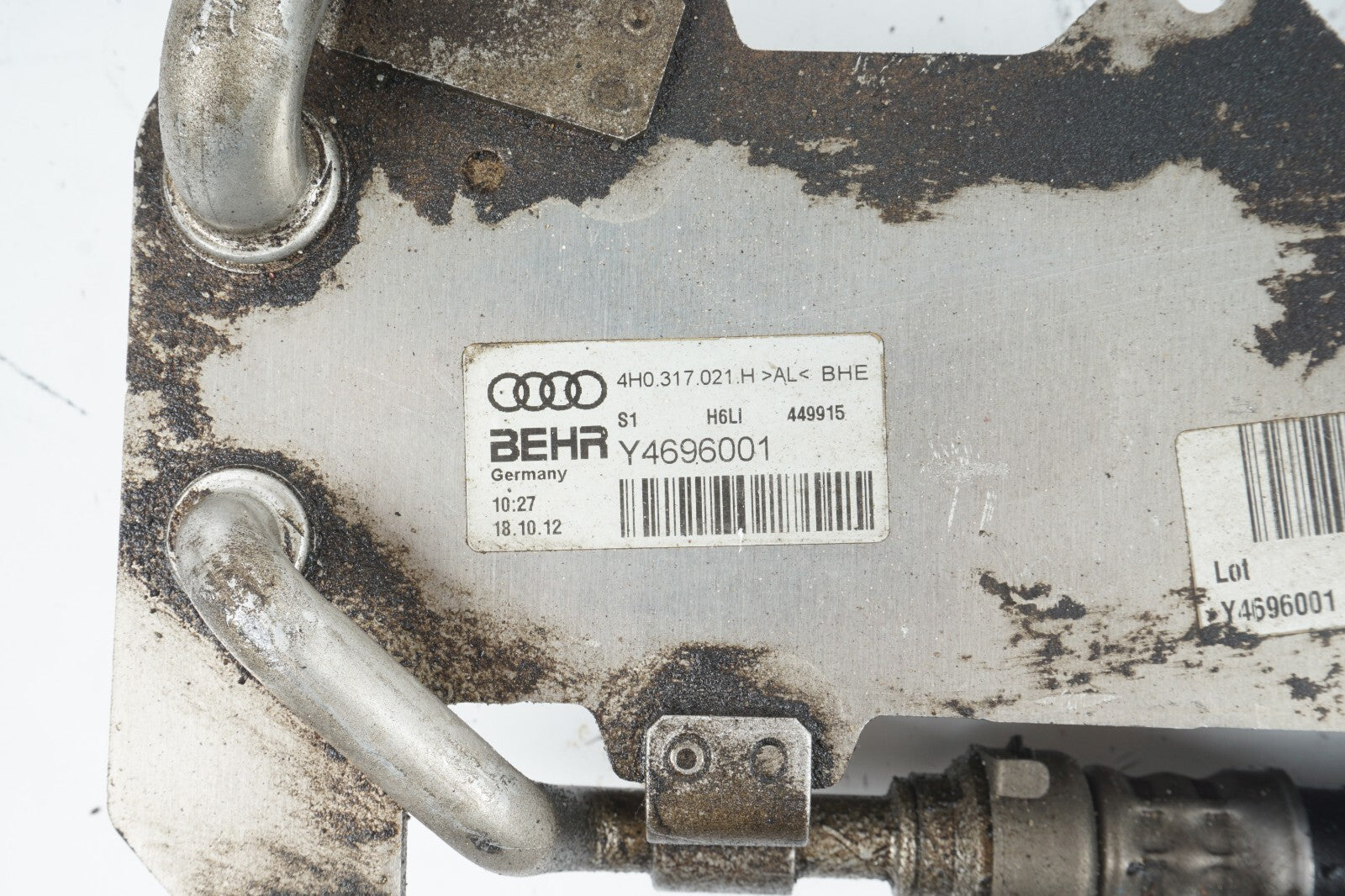 2012 - 2014 AUDI A7 3.0L AUTOMATIC TRANSMISSION OIL COOLER RADIATOR OEM
