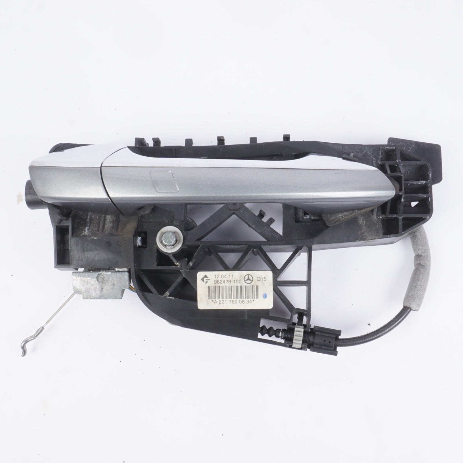 07-13 Mercedes W221 S600 S400 Rear Right Exterior Door Handle Keyless Go OEM
