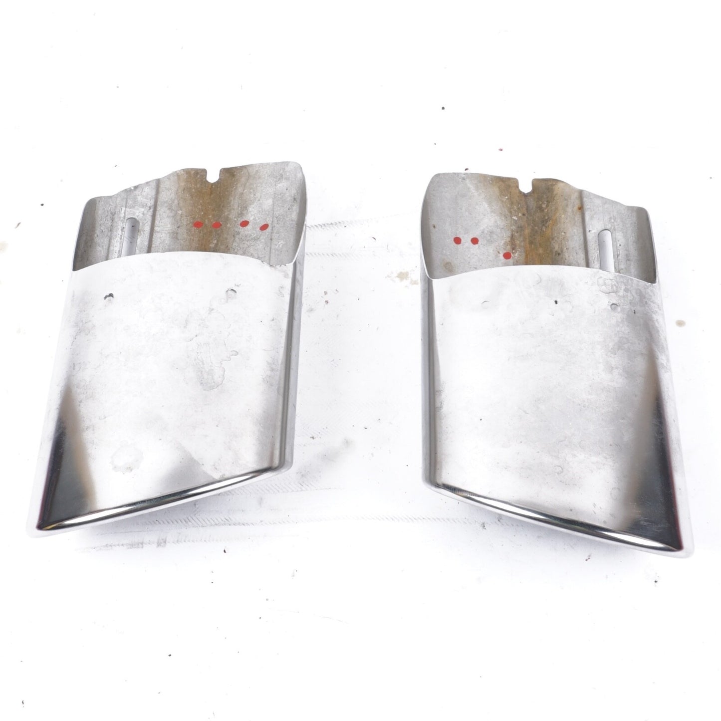 2010 - 2013 MERCEDES W207 E350 COUPE CONVERTIBLE EXHAUST TIPS SET OEM