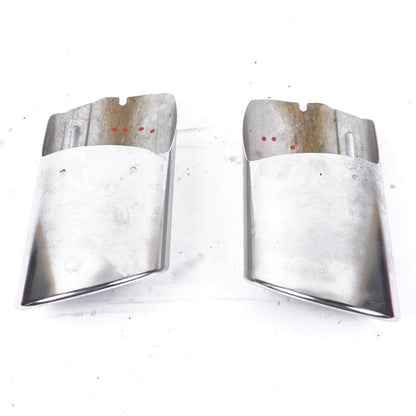 2010 - 2013 MERCEDES W207 E350 COUPE CONVERTIBLE EXHAUST TIPS SET OEM