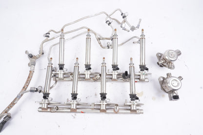 W218 MERCEDES 11-20 CL CLS GL GLS E ML S SL FUEL INJECTIOR RAIL & INJECTORS