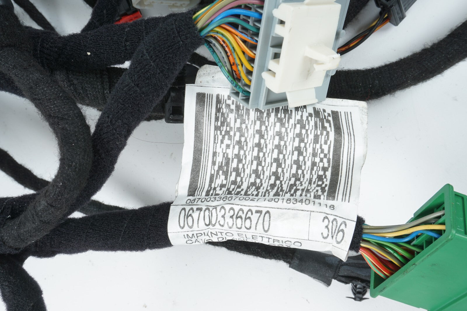14 - 17 MASERATI QUATTROPORTE DASH DASHBOARD WIRE WIRING HARNESS OEM