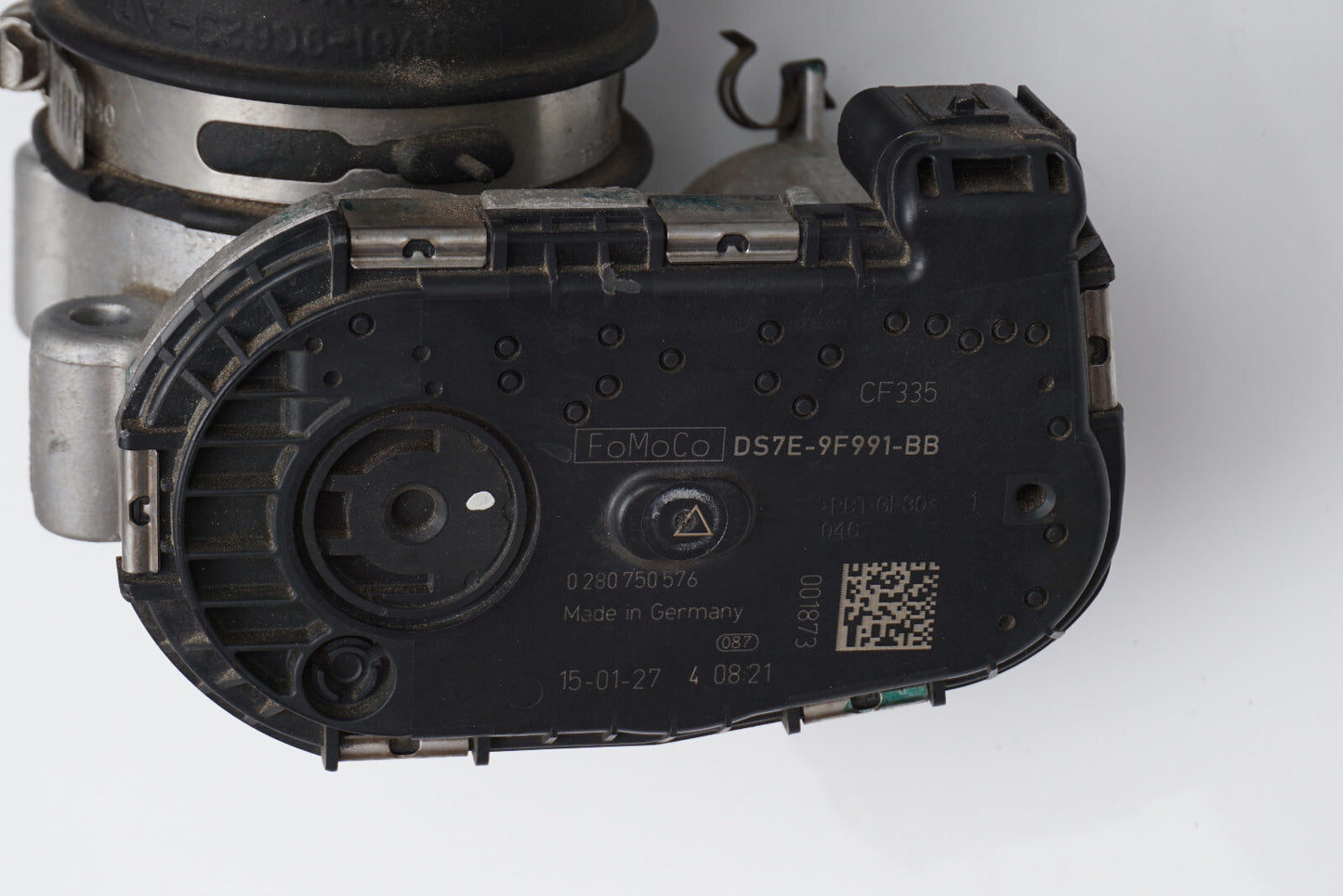 16 17 18 FORD FOCUS THROTTLE BODY DS7E-9F991-BB W/ DUCT OEM