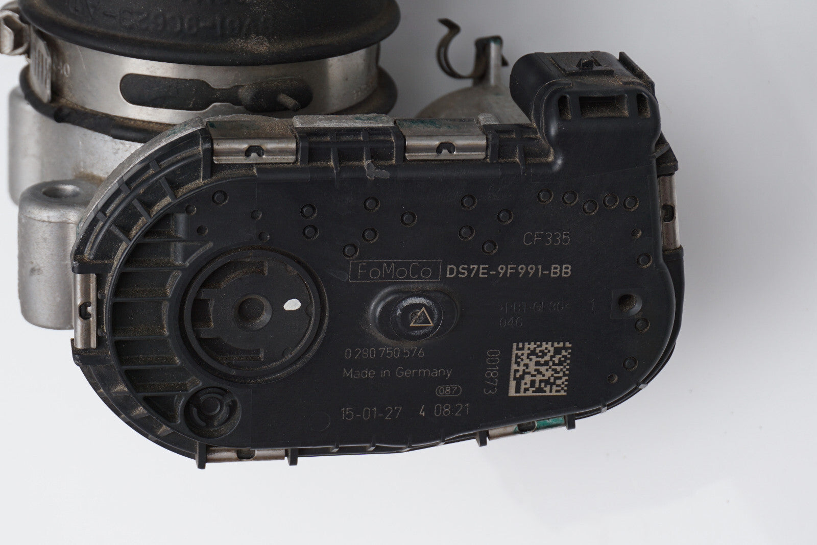 16 17 18 FORD FOCUS THROTTLE BODY DS7E-9F991-BB W/ DUCT OEM