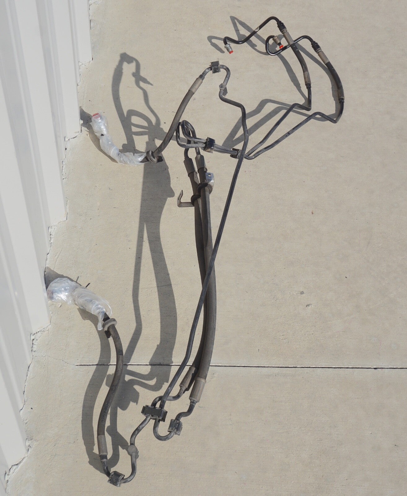 2003-2006 MERCEDES R230 SL500 ABC SUSPENSION HYDRAULIC HOSE LINE OEM