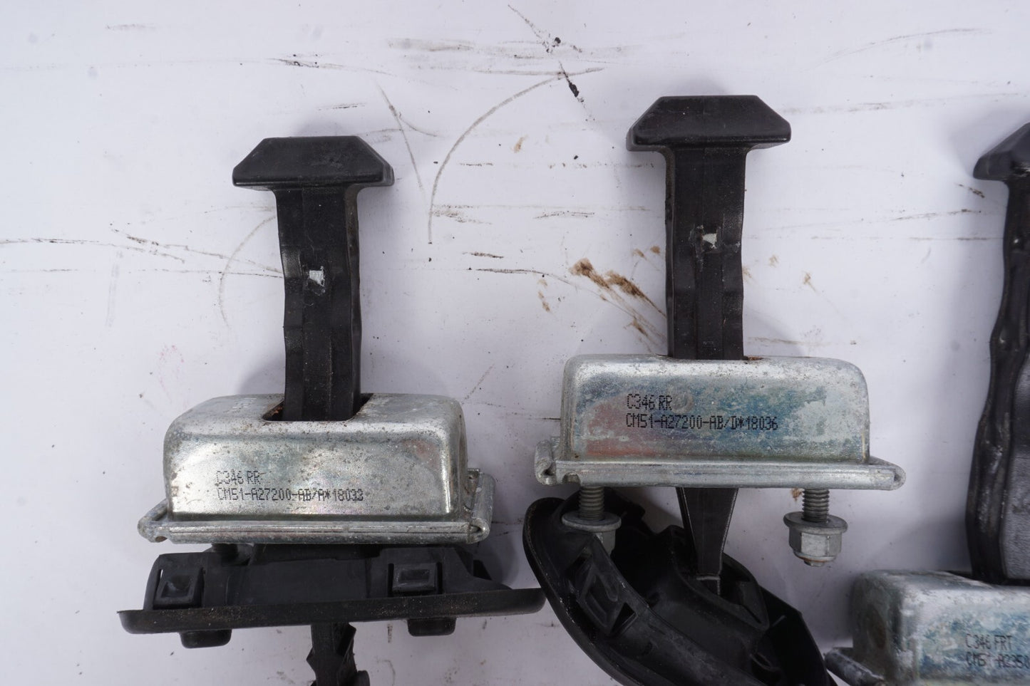 2012 - 2018 FORD FOCUS Door Check Strap Stopper Set Of 4 OEM