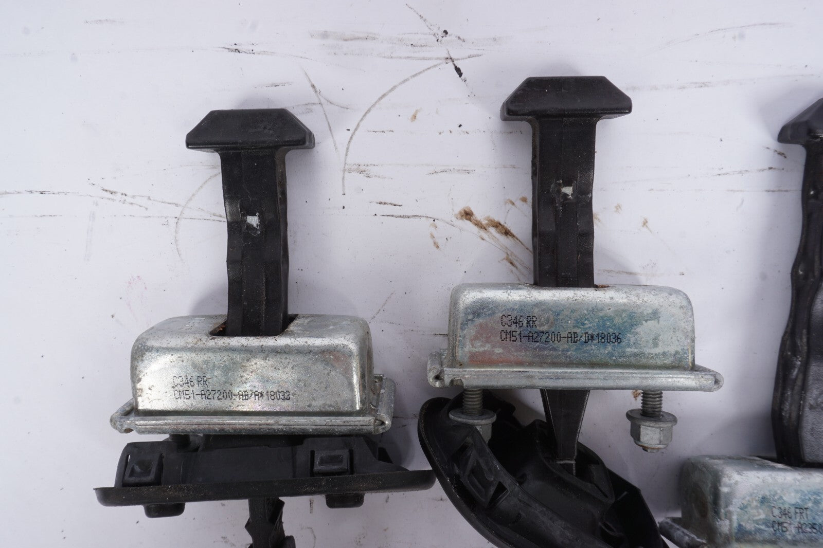 2012 - 2018 FORD FOCUS Door Check Strap Stopper Set Of 4 OEM
