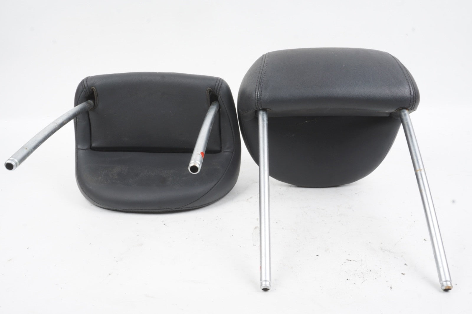 03-08 MERCEDES SL500 SL550 FRONT LEFT RIGHT HEADREST LEATHER BLACK OEM Designo