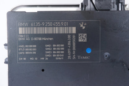 09-12 OEM BMW F01 F02 740 750 PRE-LCI Footwell Light Control Module