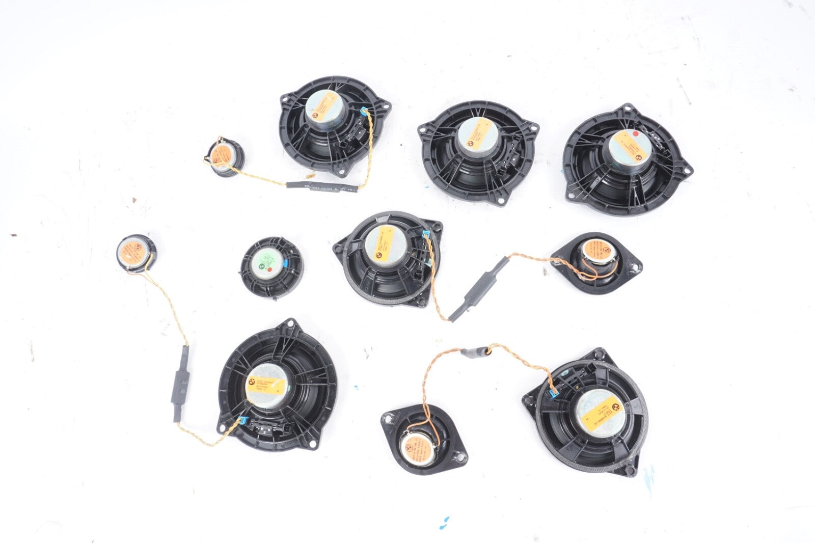 11-16 BMW 528 535 550 TOP HI-FI HARMAN KARDON TWEETER SPEAKER SET