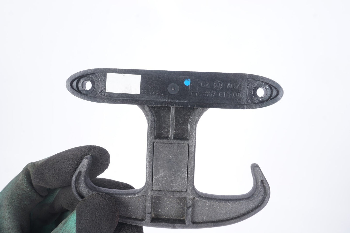 2004  - 2010 Audi A8L Trunk Cargo Hooks Hangers Clips 6Y5867615 2Pcs OEM