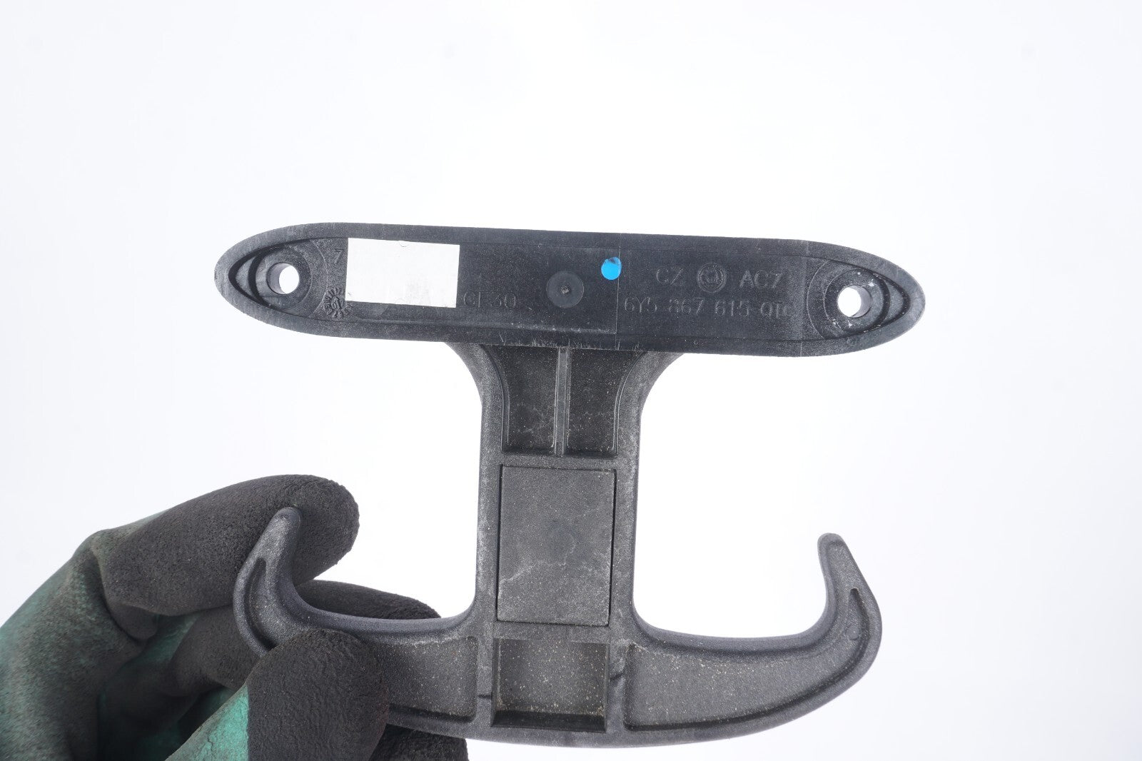2004  - 2010 Audi A8L Trunk Cargo Hooks Hangers Clips 6Y5867615 2Pcs OEM