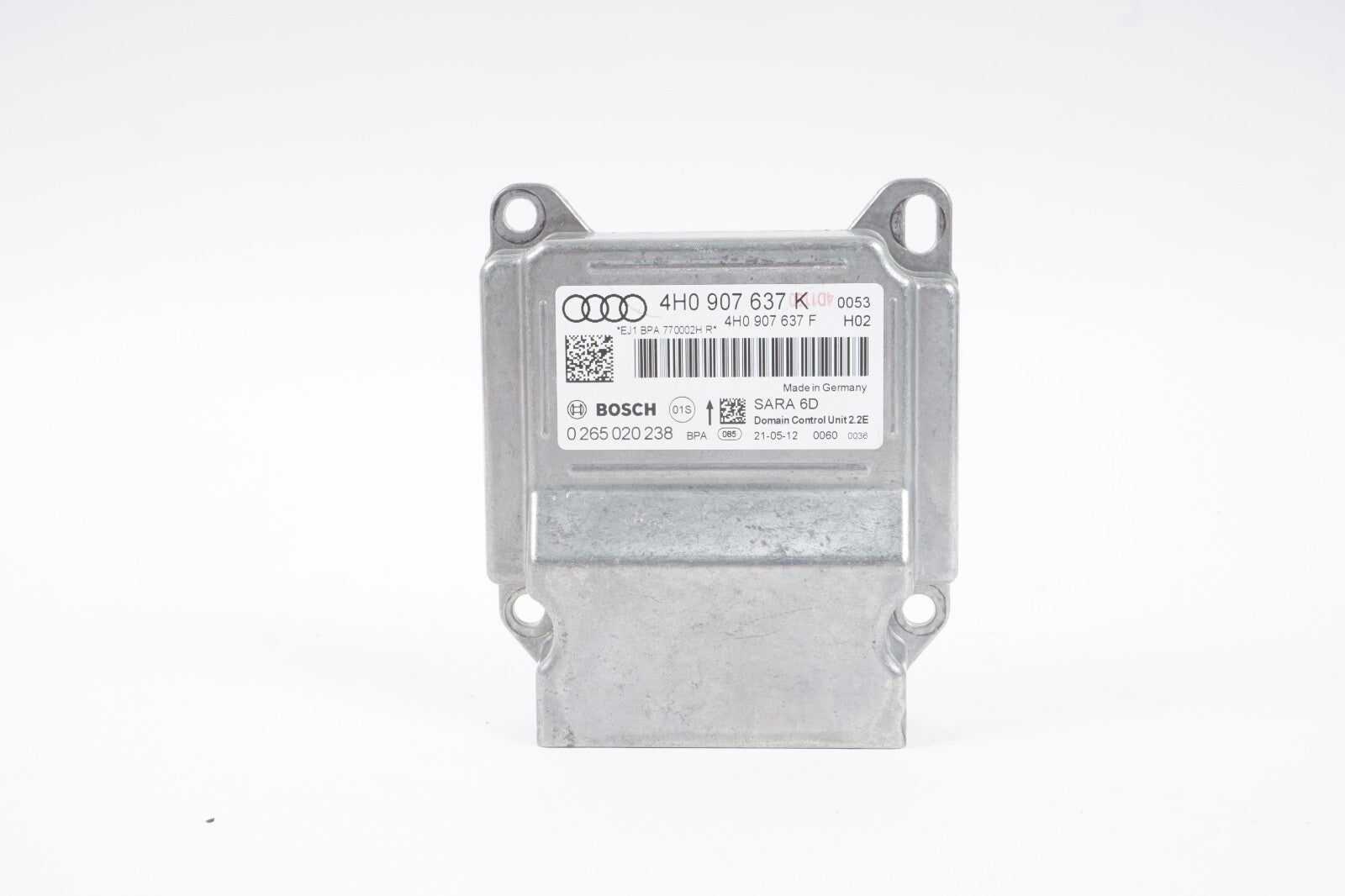 11-17 AUDI A8 A8L S8 YAW RATE SENSOR 4H0907637K OEM
