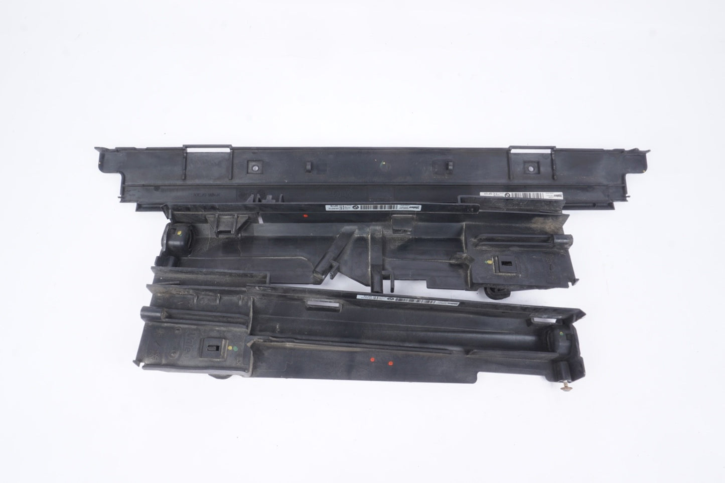 12-16 BMW 228I 328i 428I MAIN RADIATOR LEFT RIGHT UPPER FRAME MOUNT BRACKET SET