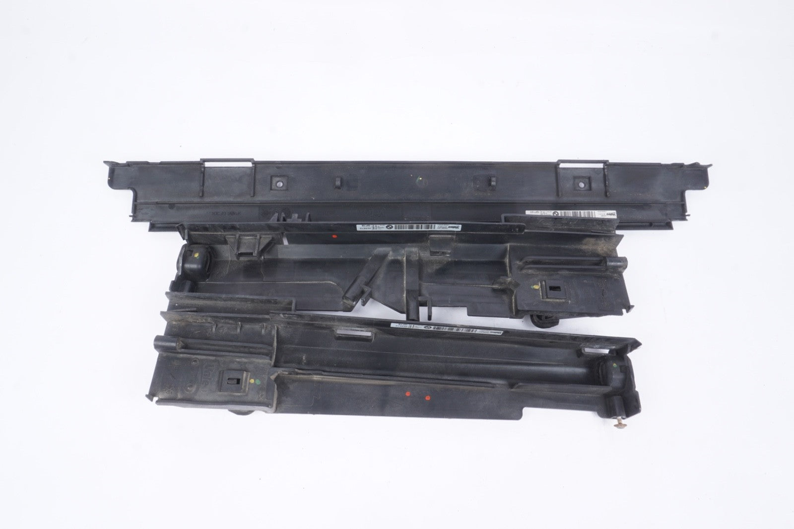 12-16 BMW 228I 328i 428I MAIN RADIATOR LEFT RIGHT UPPER FRAME MOUNT BRACKET SET